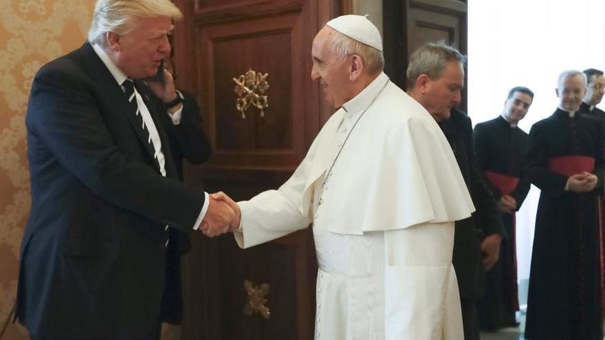 Trump se reúne con el Papa en el Vaticano