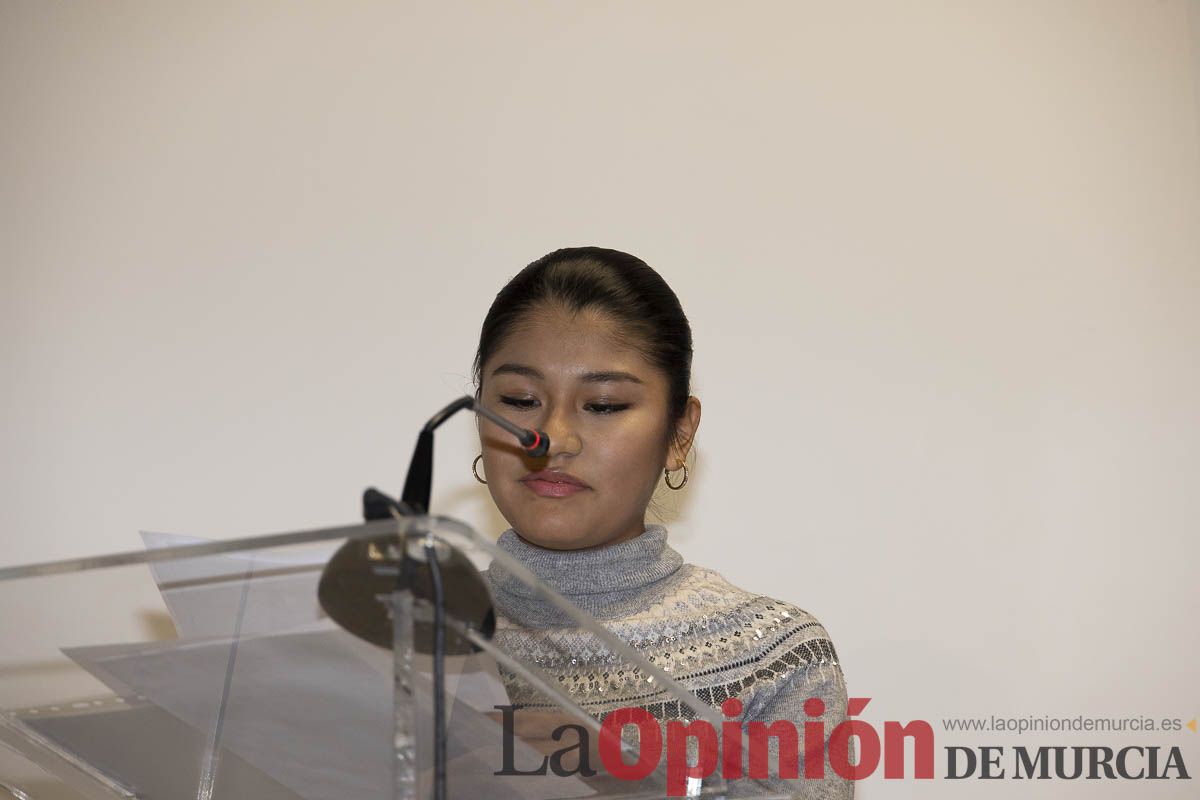 Entrega de los premios por el 'Día de la Fraternidad' en Caravaca