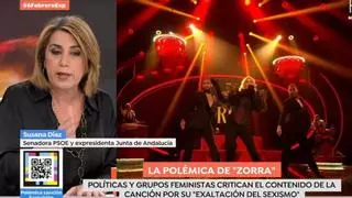 Susana Díaz, sobre la elección de 'Zorra' para Eurovisión: "Que me llamen puta no me parece que me empodere"