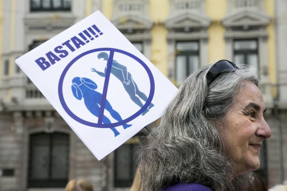 25N: Día contra la violencia de género en Oviedo