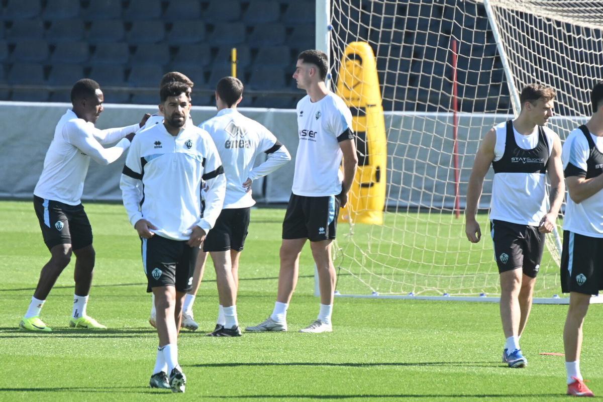 Entrenamiento del CD Castellón