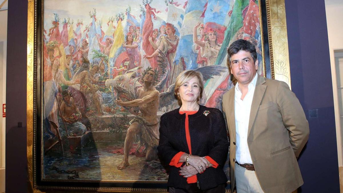 María Joaquina Alda Garnelo y Rafael Llamas.