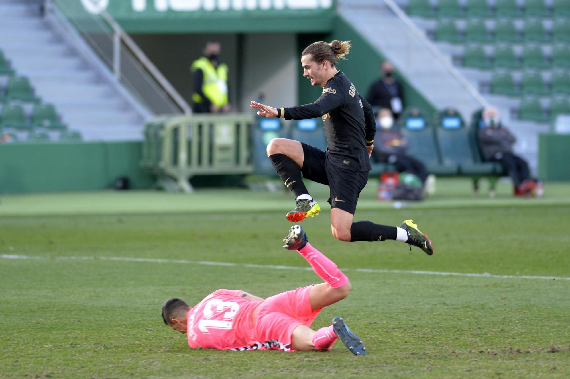 Las imágenes del Elche CF - CF Barcelona