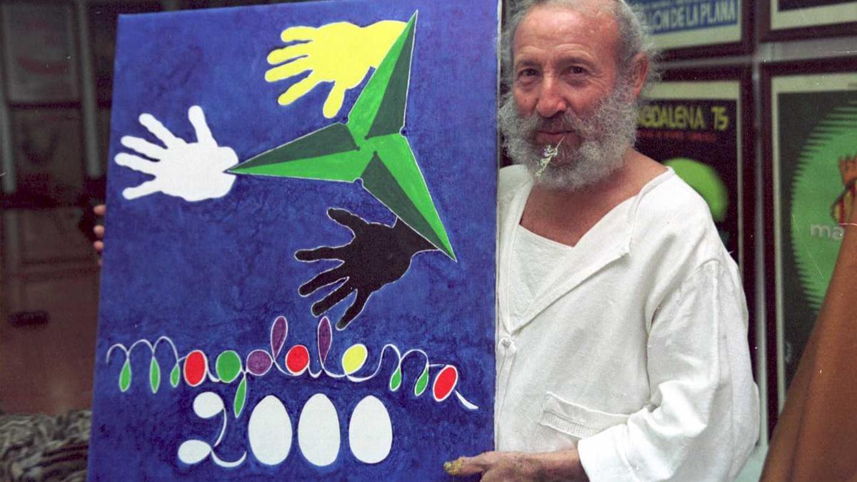 Ripollés, en la presentación del logotipo de la Magdalena 2000