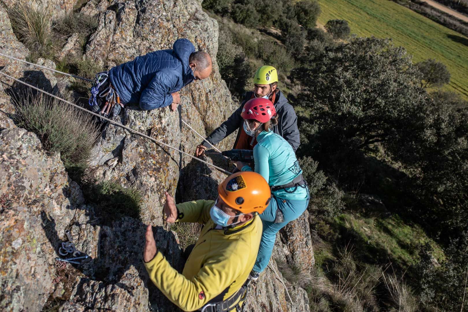 Escuela de escalada "El salto de la vieja"