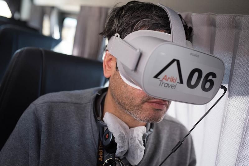 El Teide visto con gafas de realidad virtual