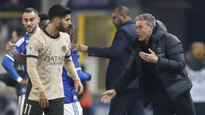 Luis Enrique, en titulares: No me molesta enfrentarme a Asensio