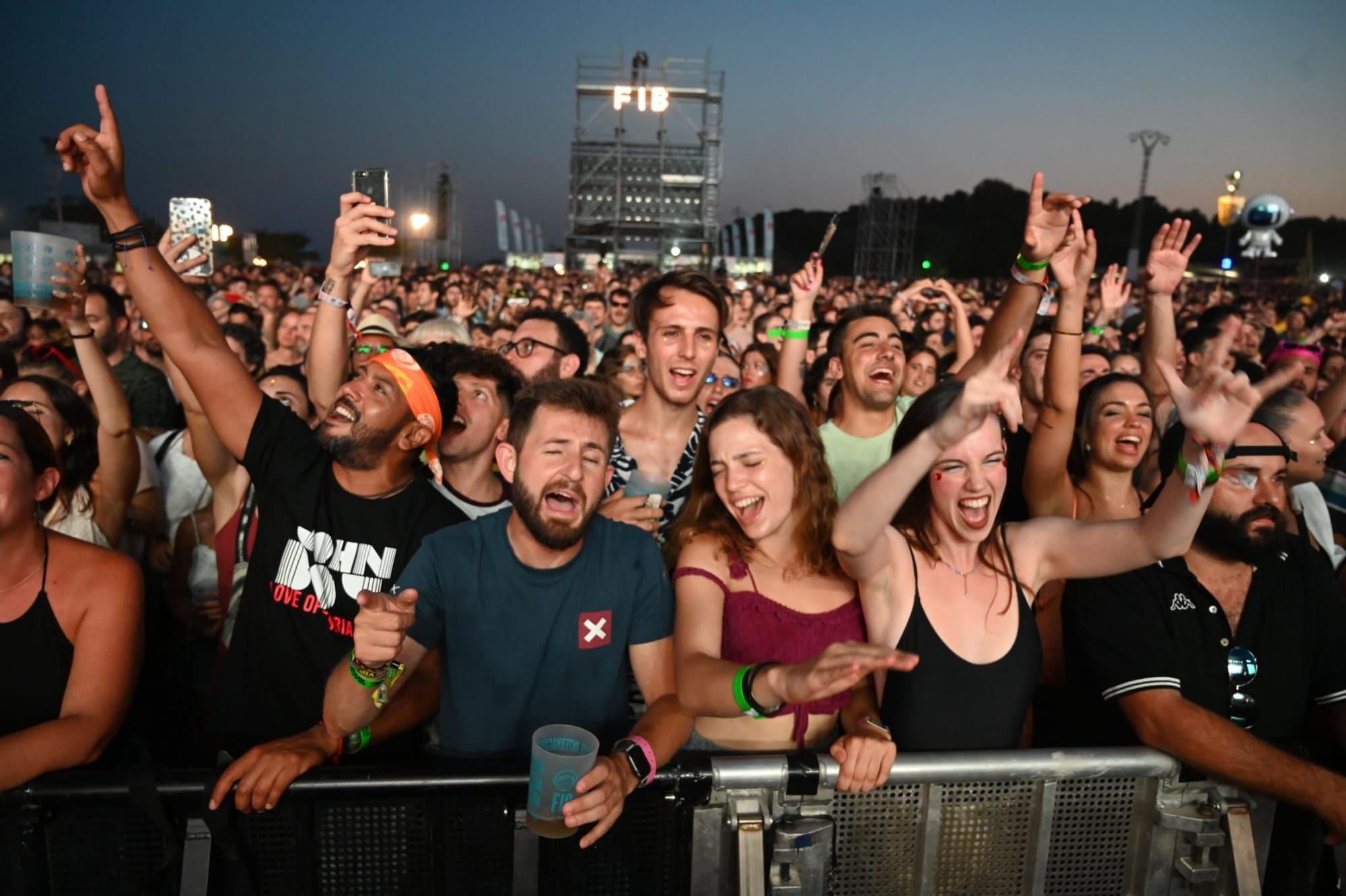 Las mejores imágenes de este sábado en el FIB 2022 de Benicàssim