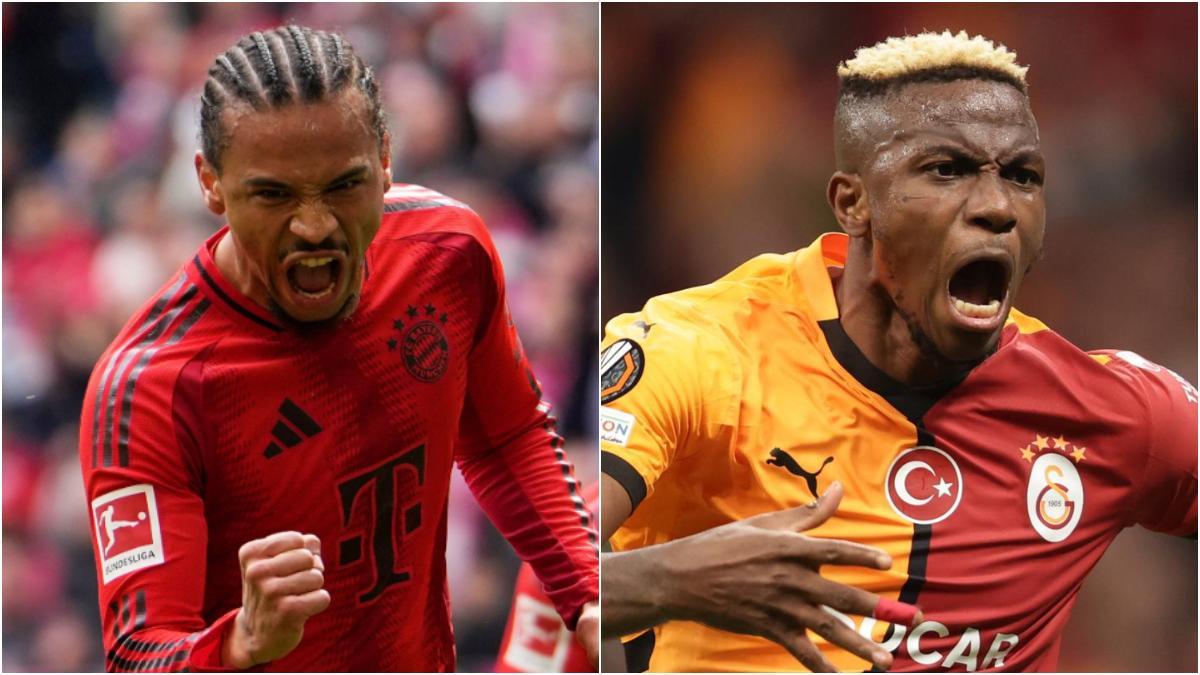 Leroy Sané y Victor Osimhen, cerca de jugar en el Galatasaray la próxima temporada