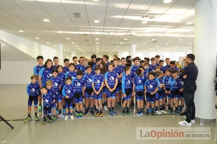 Presentación del Valverde Team en Murcia