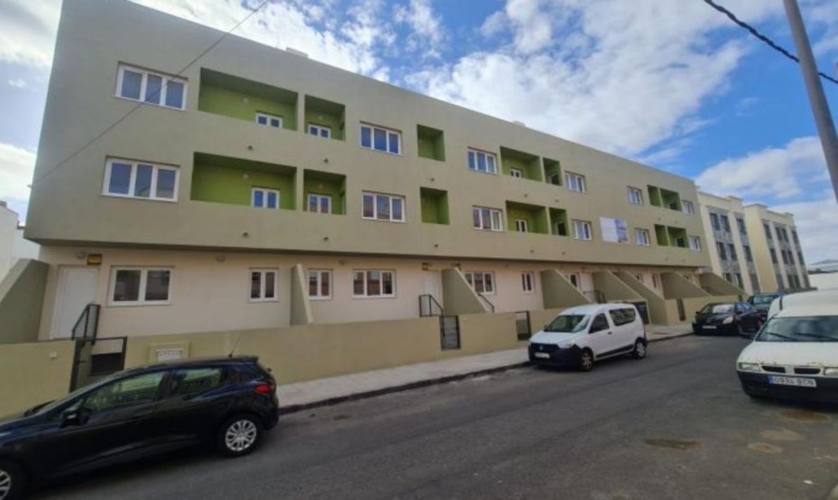 Edificio de las 56 nuevas viviendas en régimen de alquiler social |