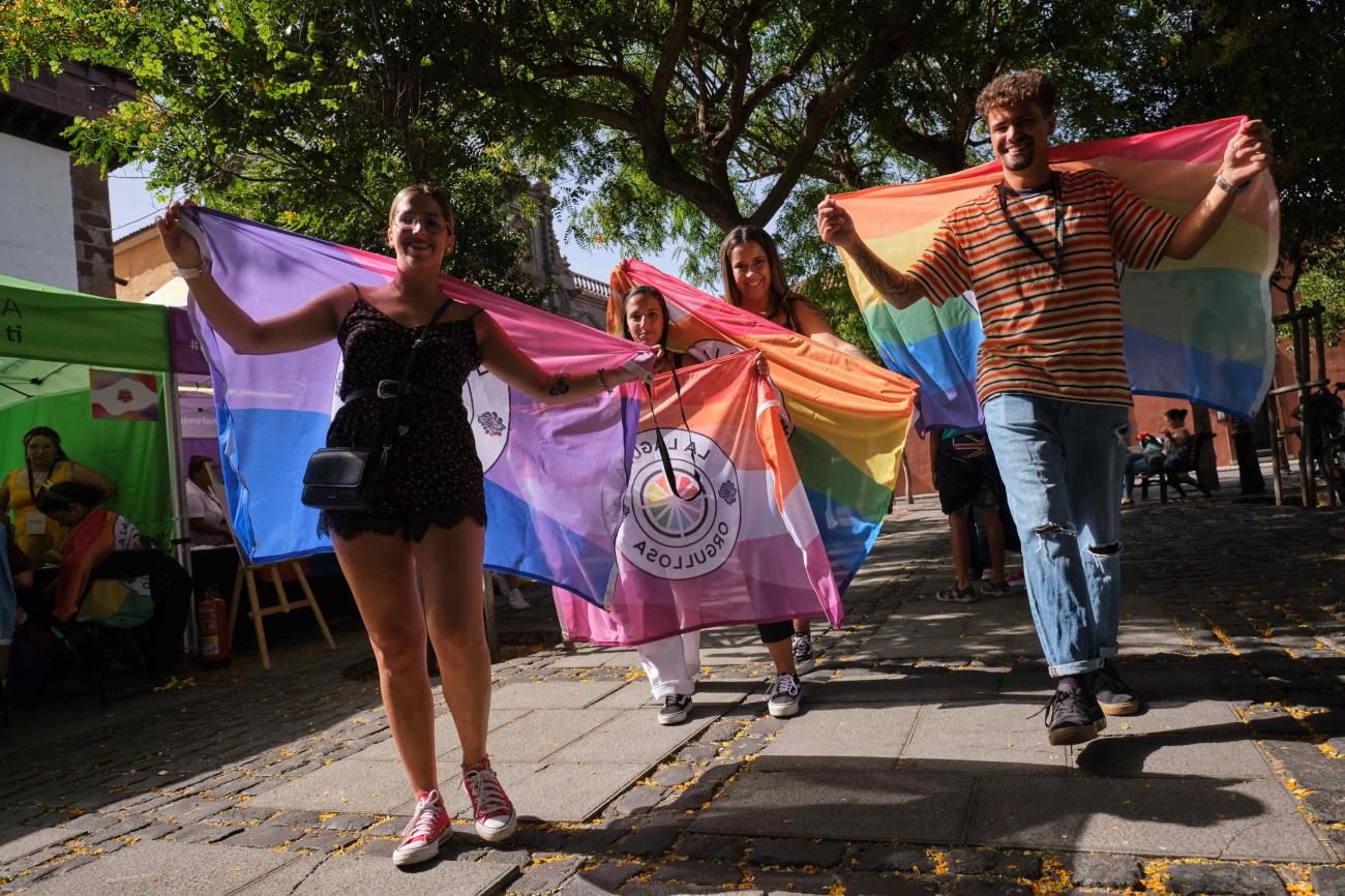 Celebración de La Laguna Pride Day por el Día del Orgullo LGBTI