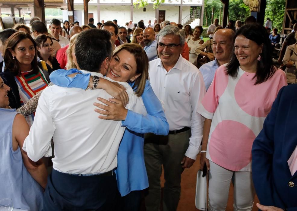 Espicha del PP en Gijón con Dolores de Cospedal