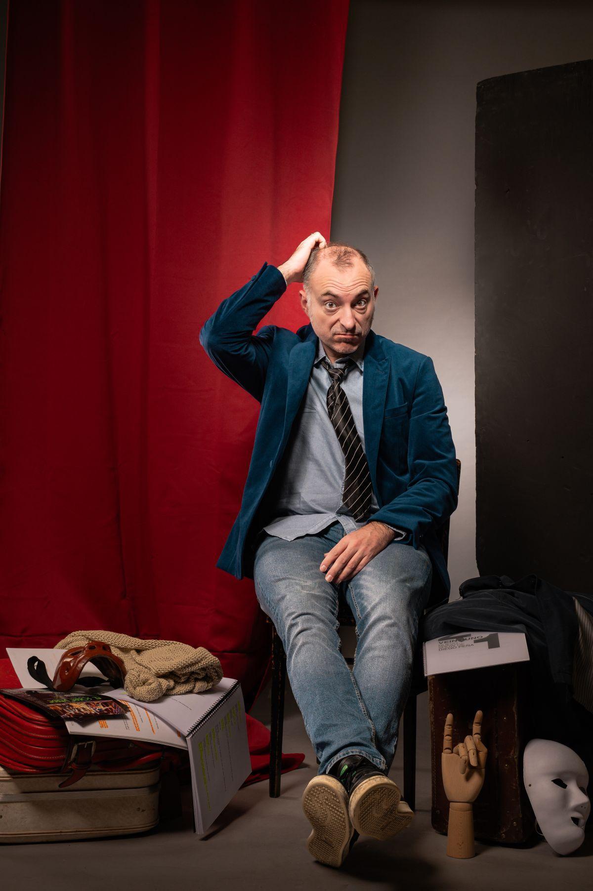 Rafa Blanca, en una imagen promocional de su nuevo espectáculo.