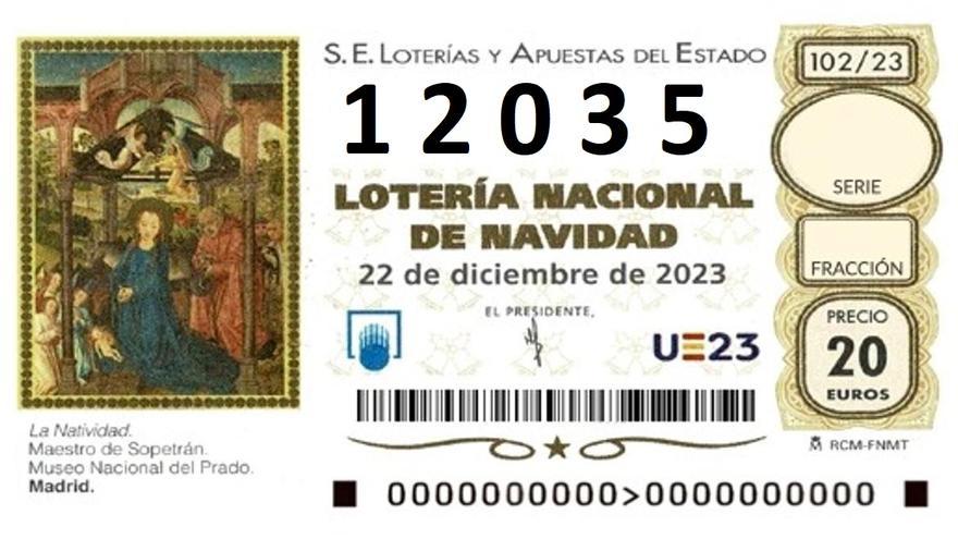 Per què tothom està buscant el número 12035 per a la Loteria de Nadal 2023?