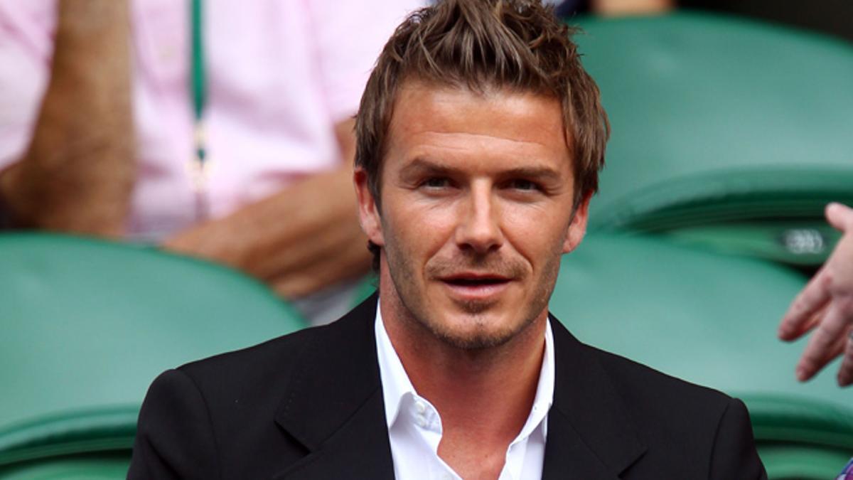 David Beckham, en forma