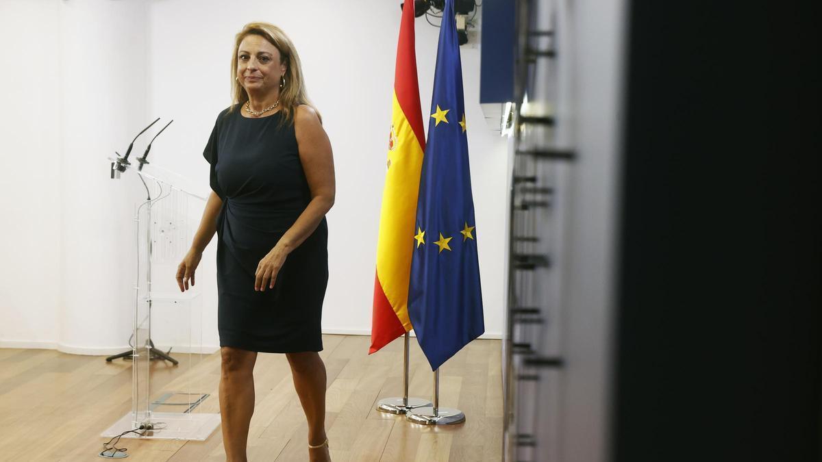 Rueda de prensa de Cristina Valido en el Congreso