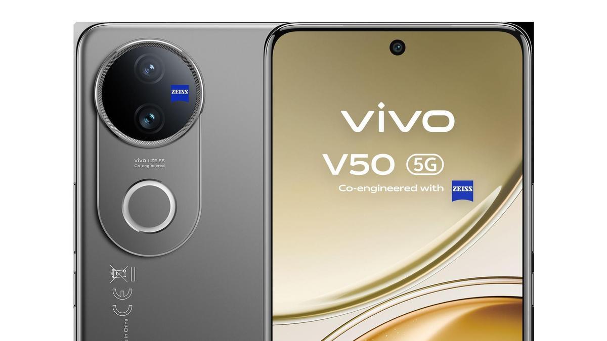 vivo V50 Satin Black.