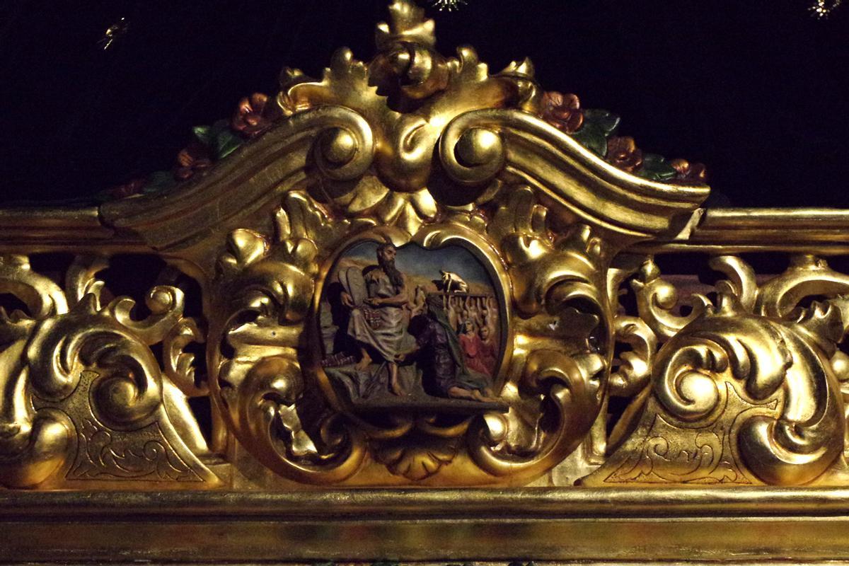 Rosario vespertino de la Virgen de los Dolores de Puerto de la Torre, en imágenes