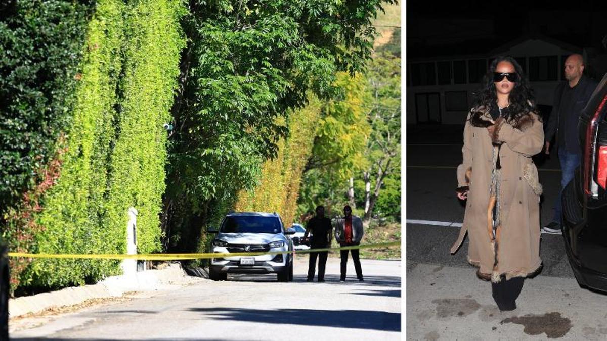 tiroteo a la casa de rihanna