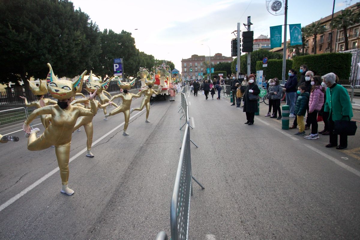 Cabalgata estática de los Reyes Magos en Murcia