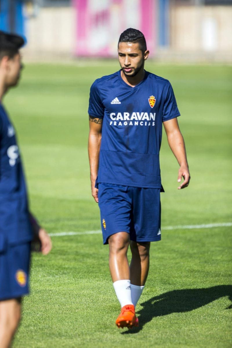 Primer entrenamiento del Real Zaragoza