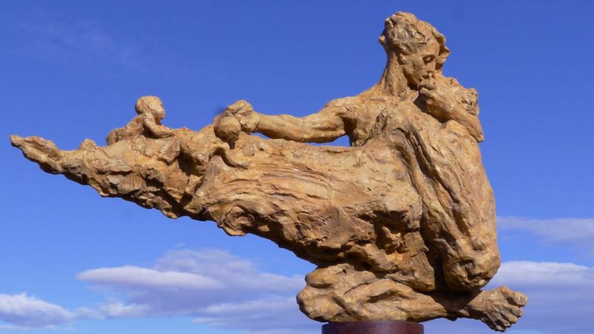 L’escultura Afectes de Mercè Riba es pot veure enguany