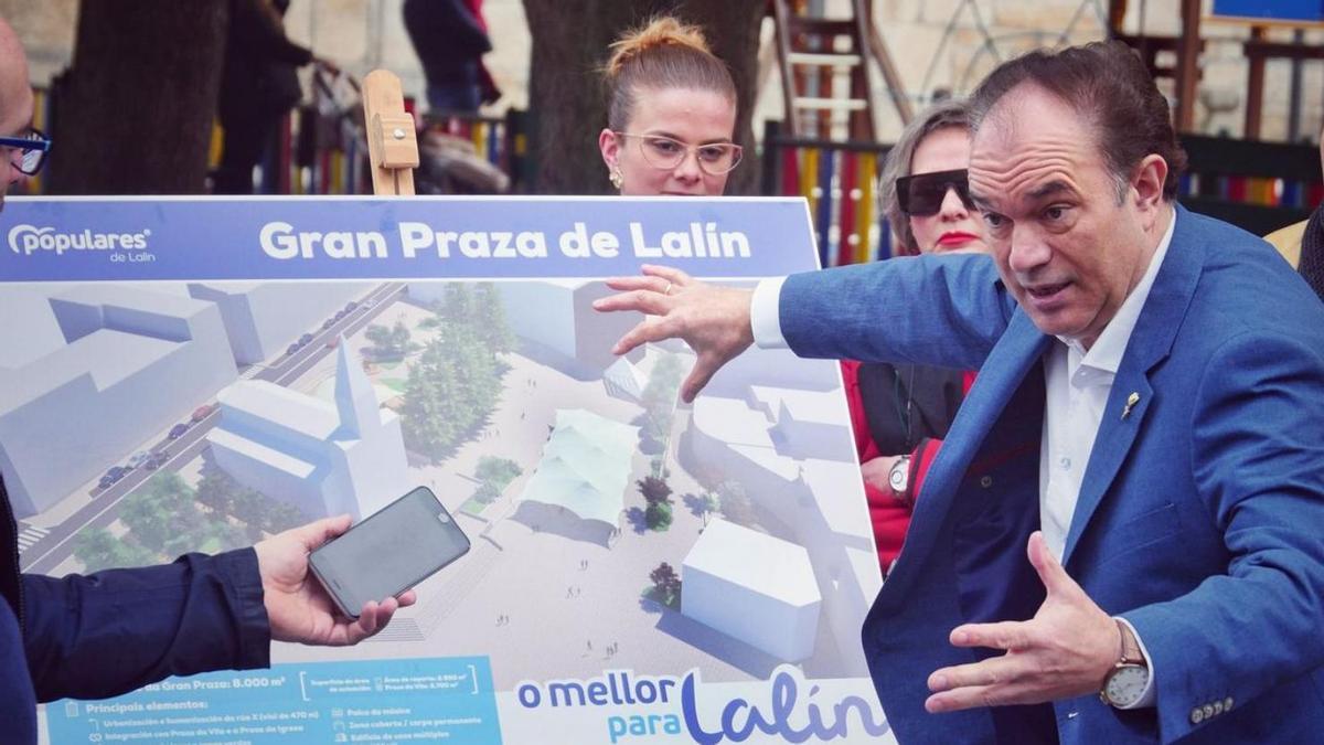 Crespo presentó el proyecto en la campaña de las últimas municipales. |   // BERNABÉ