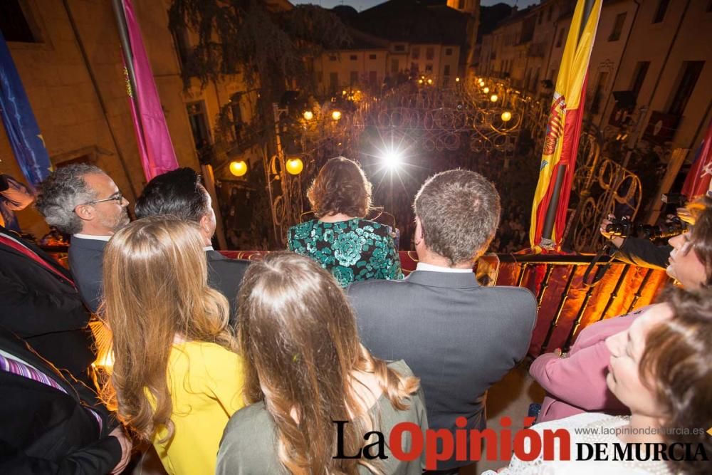 Pregón de fiestas en Caravaca