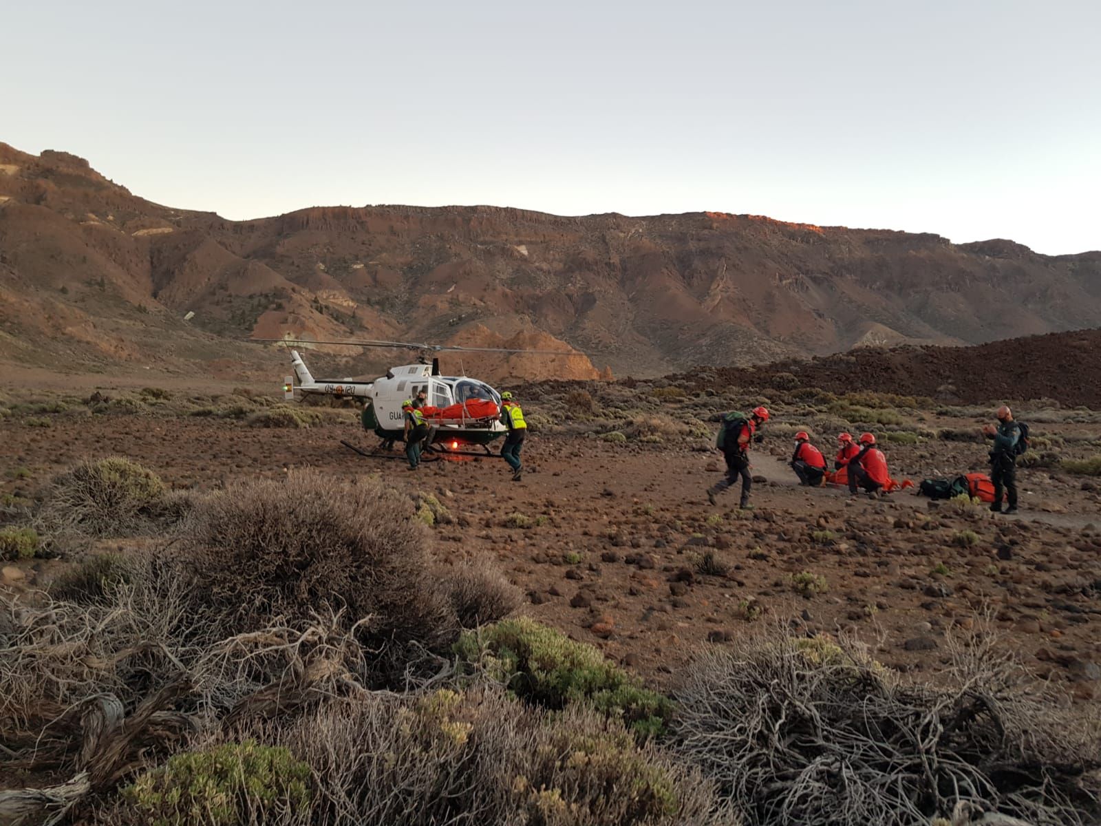 Mueren dos personas en una zona de escalada del Parque Nacional del Teide