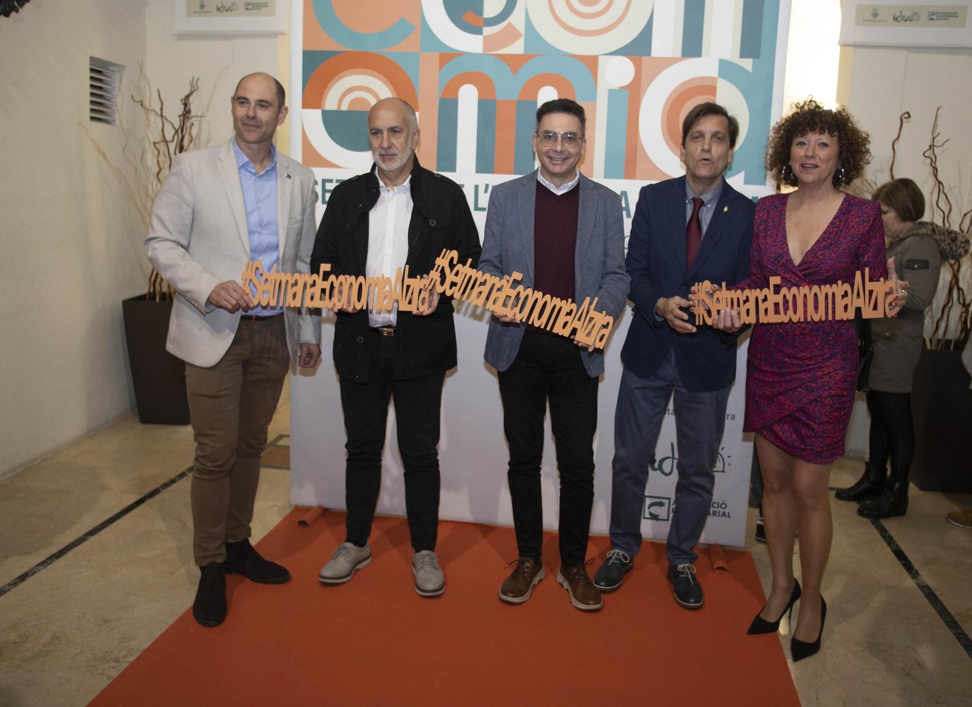 Inauguración de la XVI Semana de la economía de Alzira