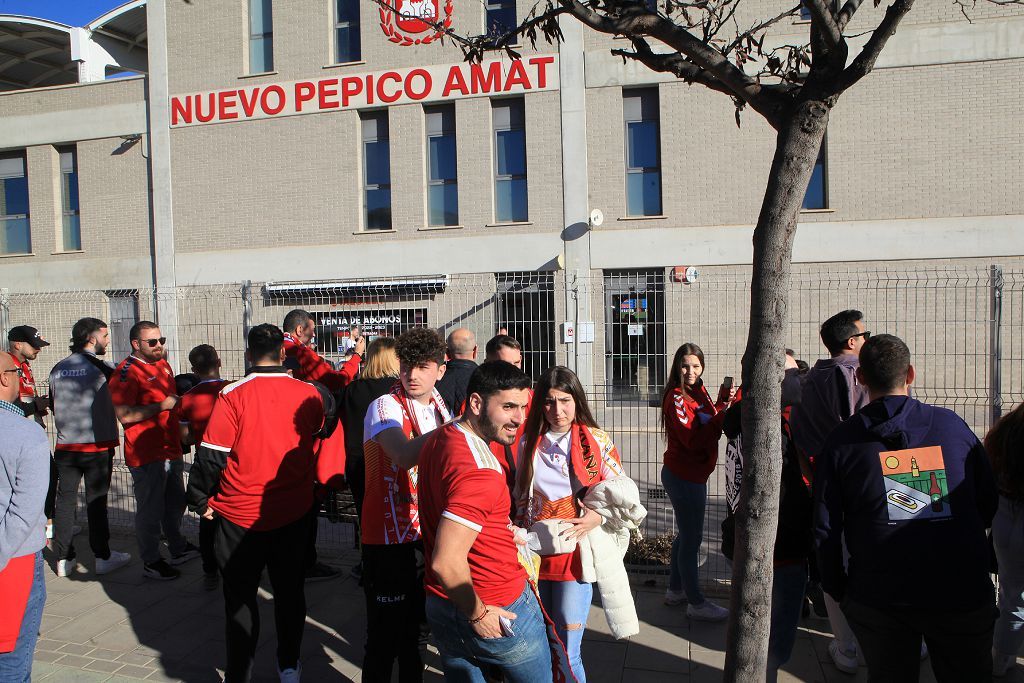 Real Murcia - Eldense, en imágenes