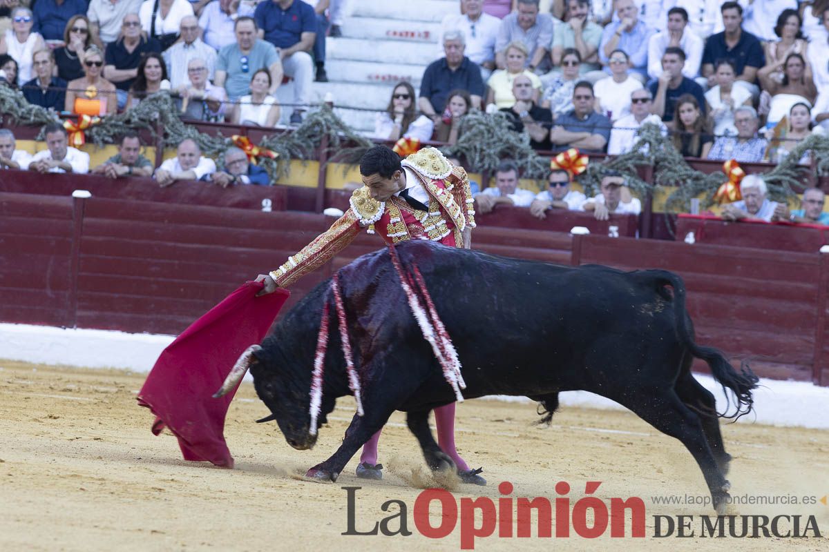 Tercer festejo de la Feria Taurina de Murcia (Talavante, Paco Ureña y Roca Rey), en imágenes