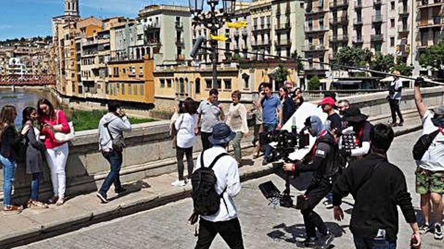 Els carrers de Girona van ser l&#039;escenari de 58 produccions audiovisuals