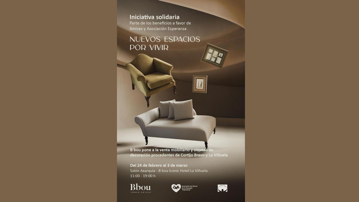 Venta mobiliario, B bou Iconic Hotels