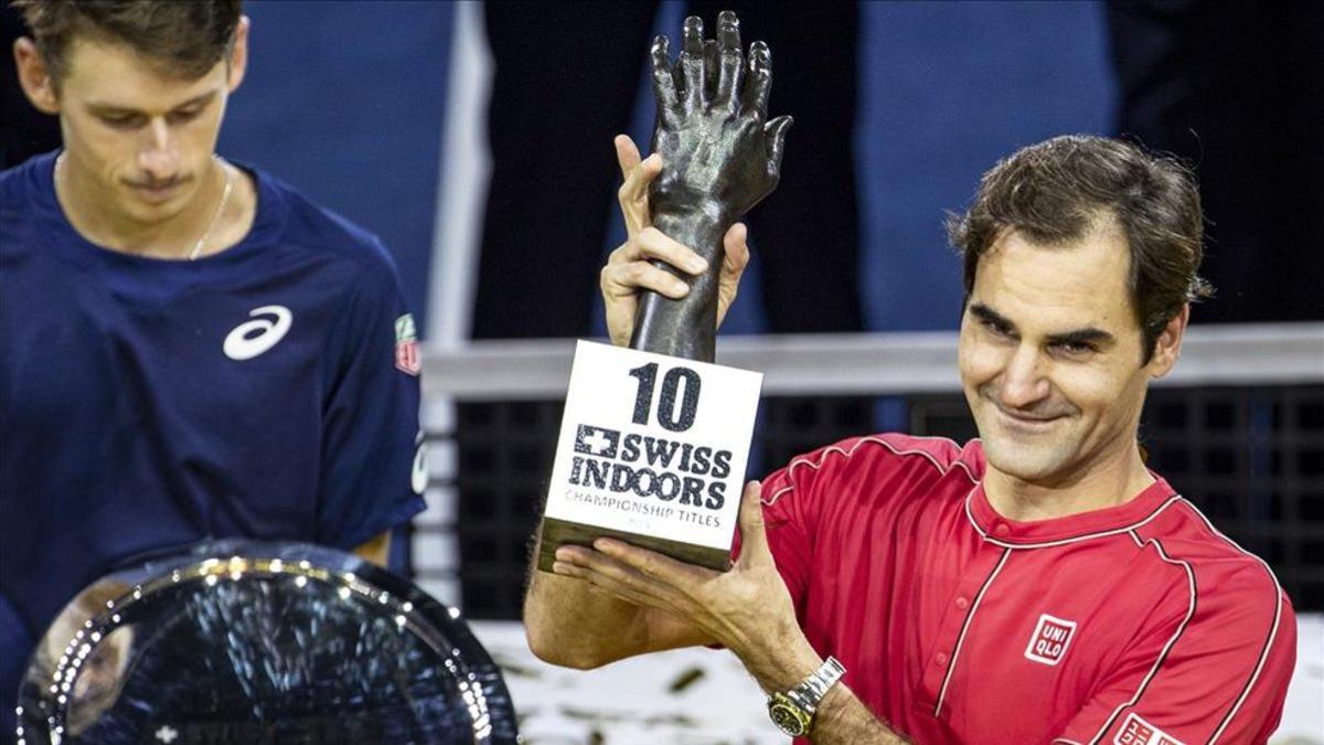 Roger Federer es el último campeón de Basilea