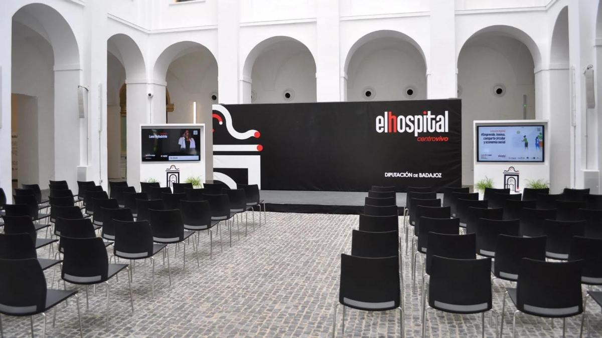 Patio de el Hospital Centro Vivo
