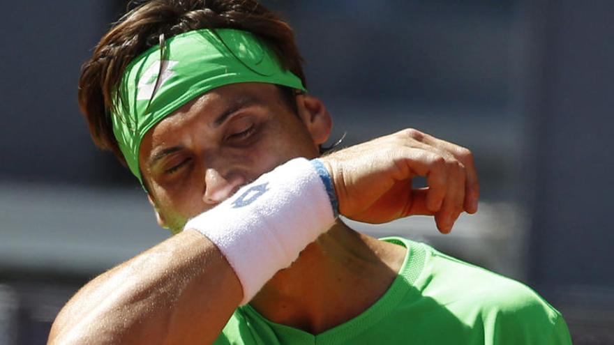 David Ferrer, en el Mutua Madrid Open.