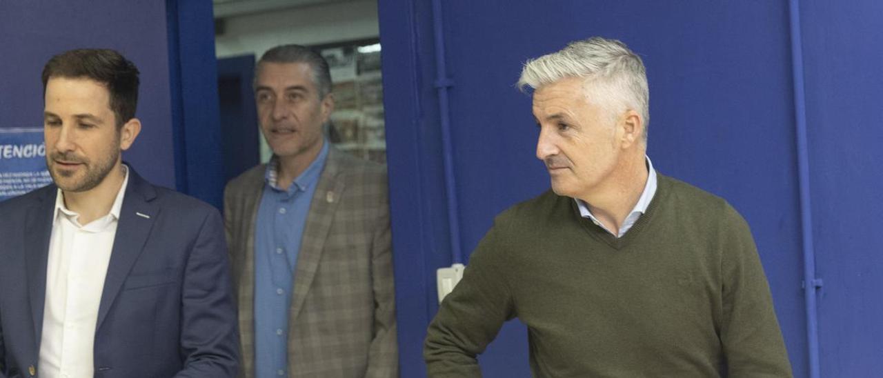 Presentación de Roberto Suárez como director deportivo del Real Oviedo