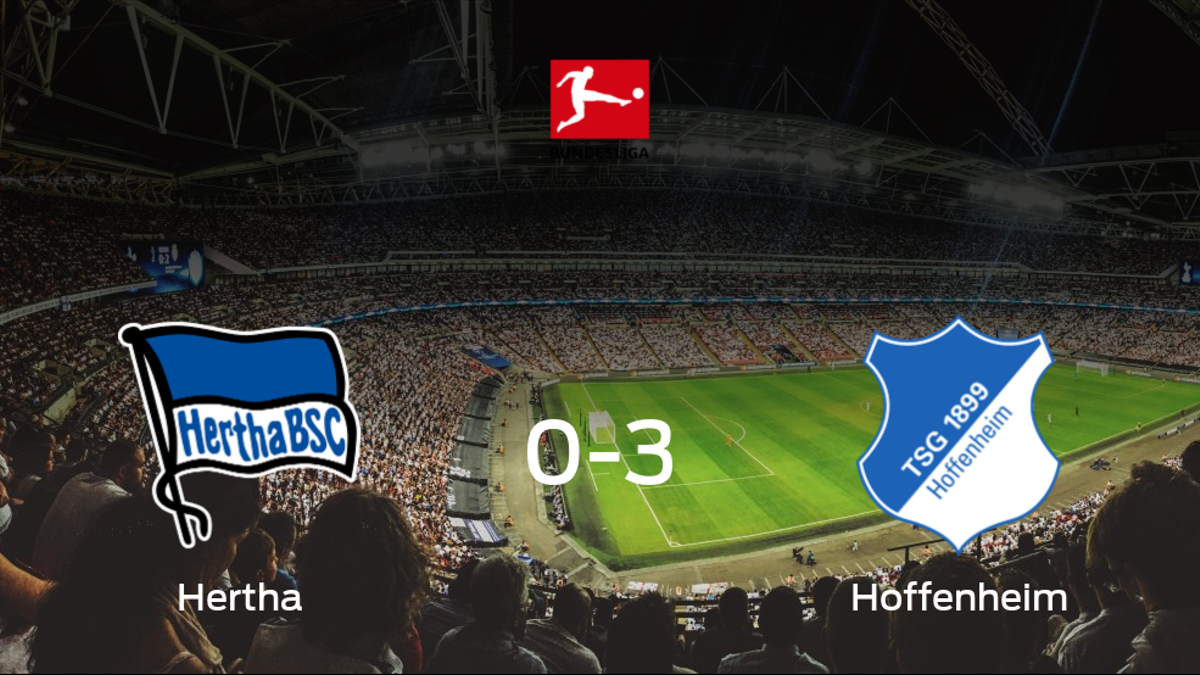 El Hoffenheim consigue una goleada en el estadio del Hertha BSC (0-3)