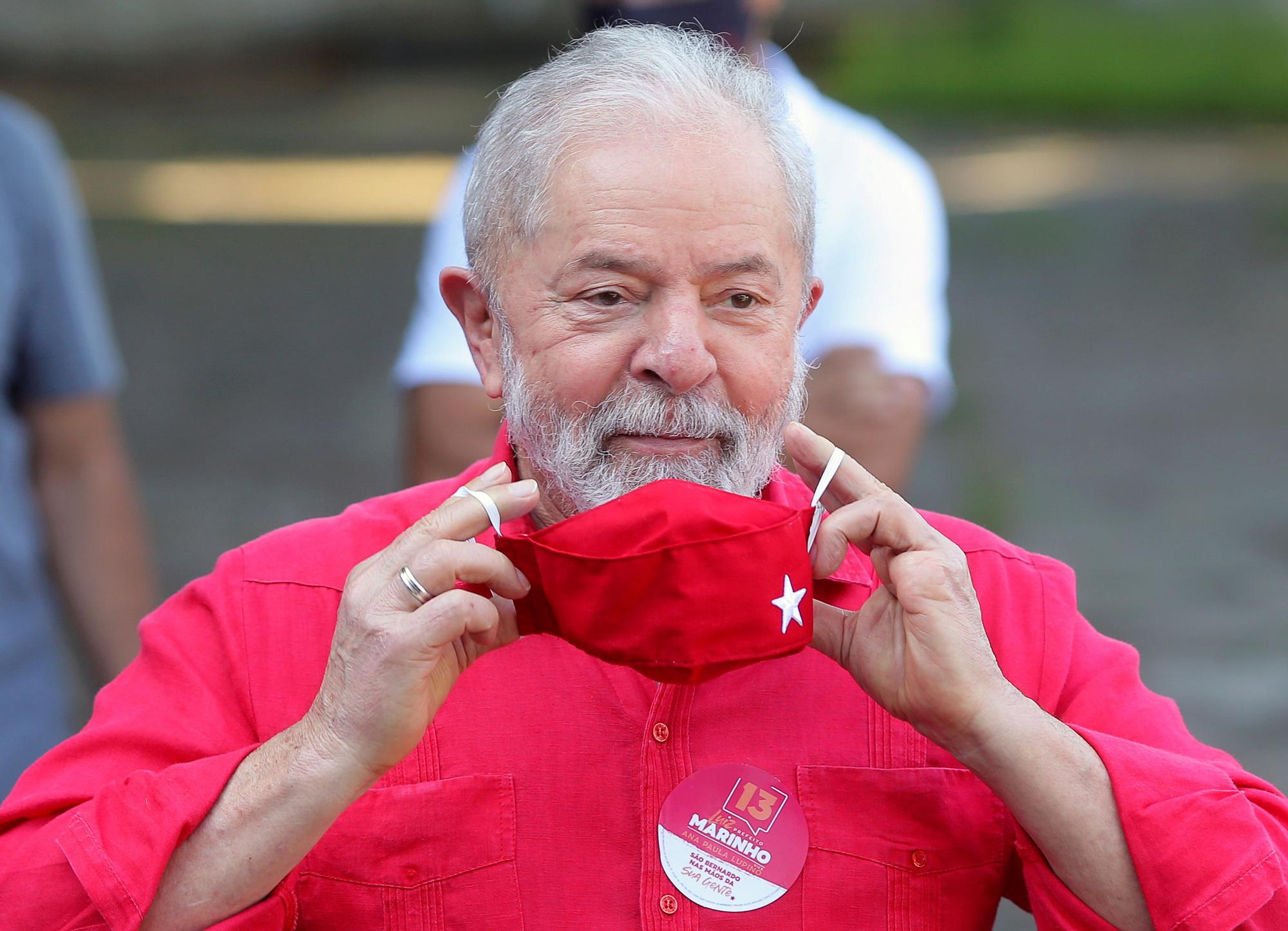 El expresidente brasileño Luiz Inacio Lula da Silva