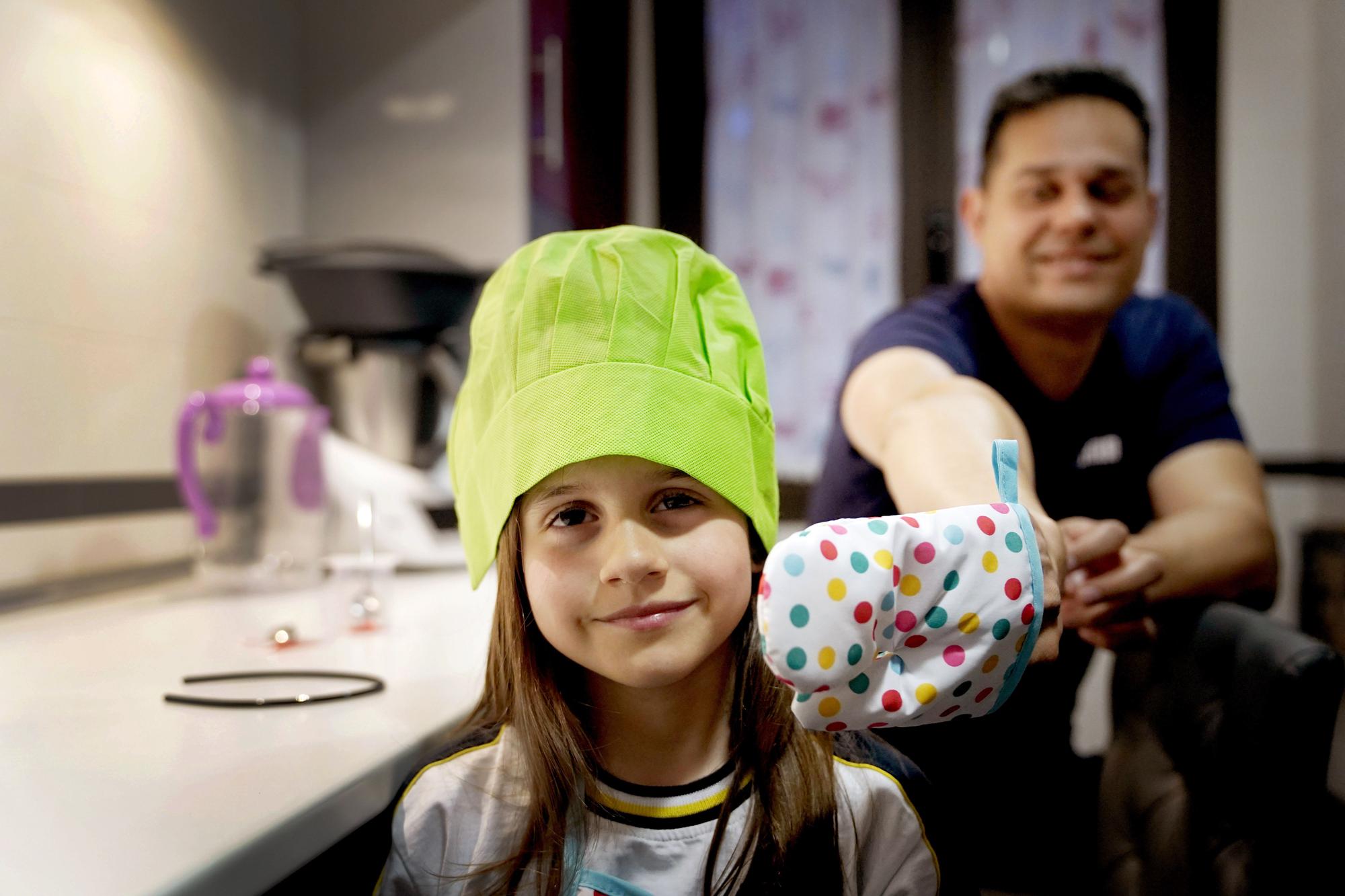 Daniela, la niña madrileña con anorexia del lactante