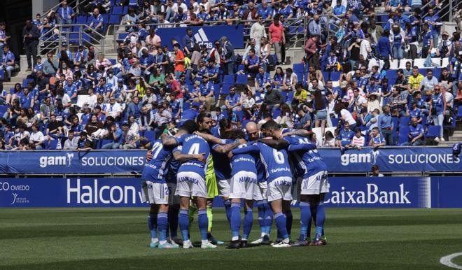 En imágenes: el partido del Real Oviedo ante el Mirandés