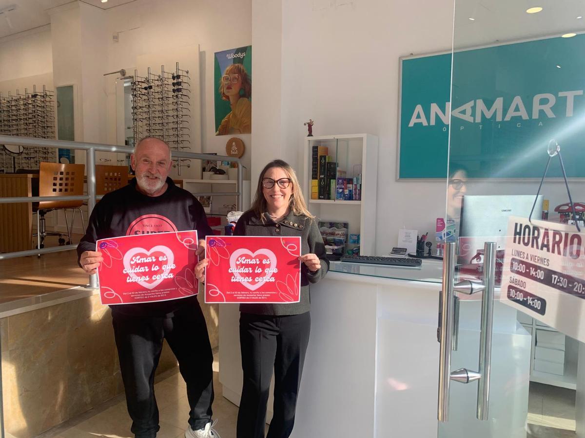 La campaña ya está activa en los comercios adheridos a Acoserbe.