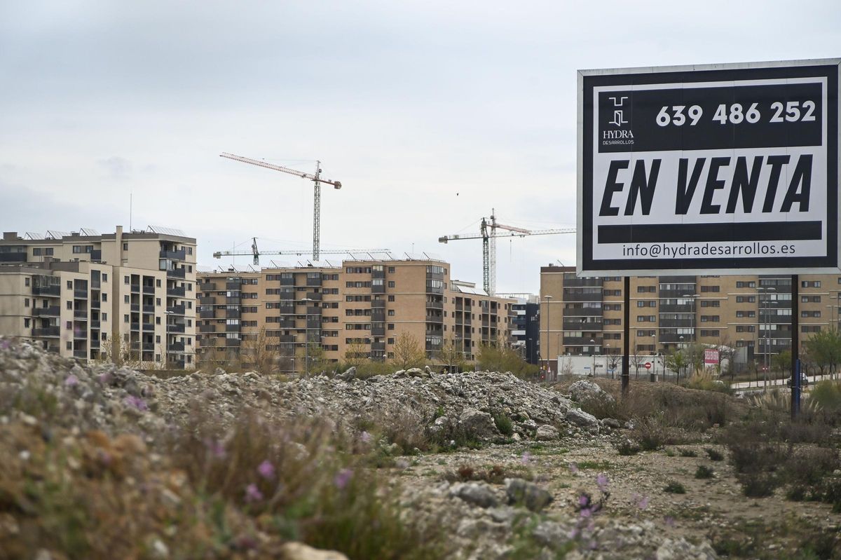 Viviendas en venta en Arcosur, con el barrio consolidándose de fondo.