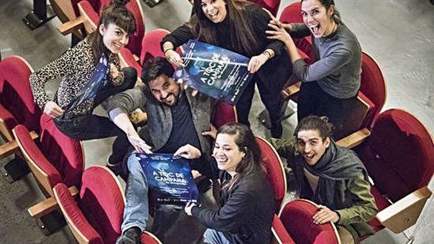 Els joves integrants de l&#039;equip artístic de la Innocentada van explicar-ne els detalls ahir al teatre Conservatori