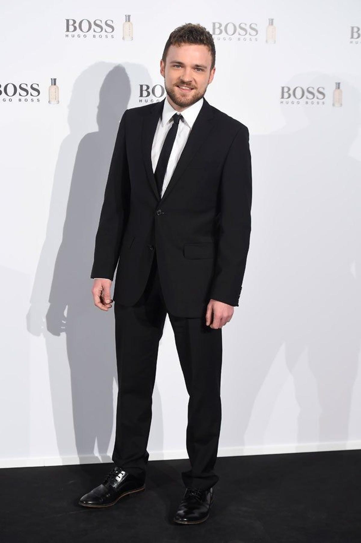 Adam Jezierski, en la fiesta organizada por Hugo Boss en Madrid.