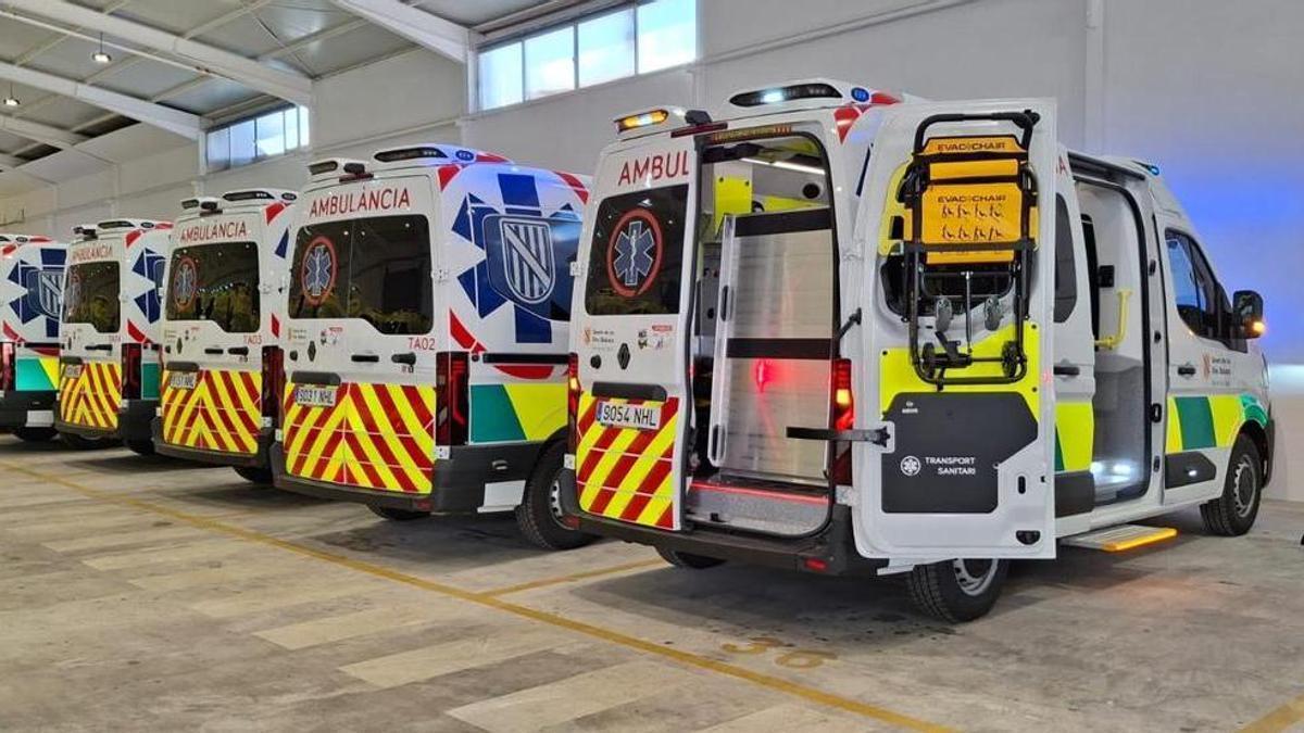 Despliegue de ambulancias de las Islas Baleares