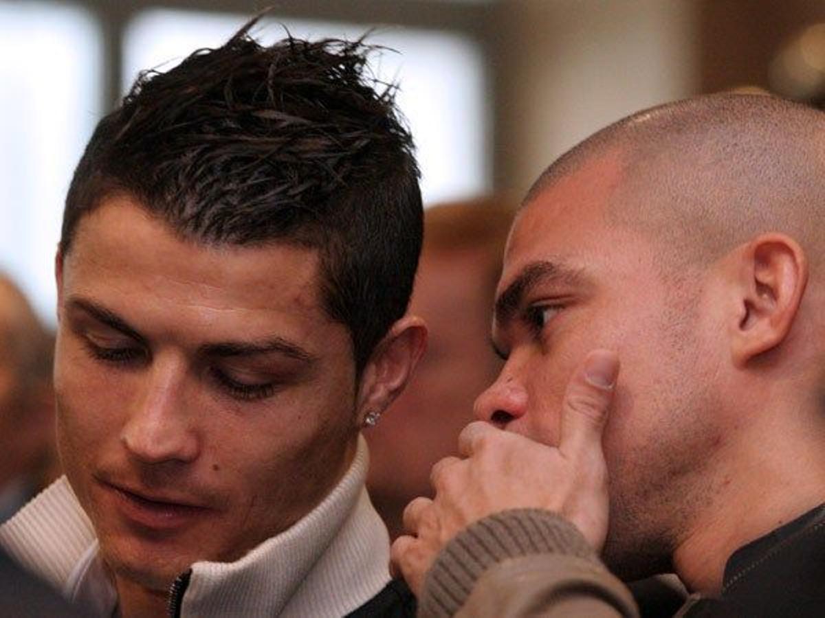 Cristiano Ronaldo y Pepe