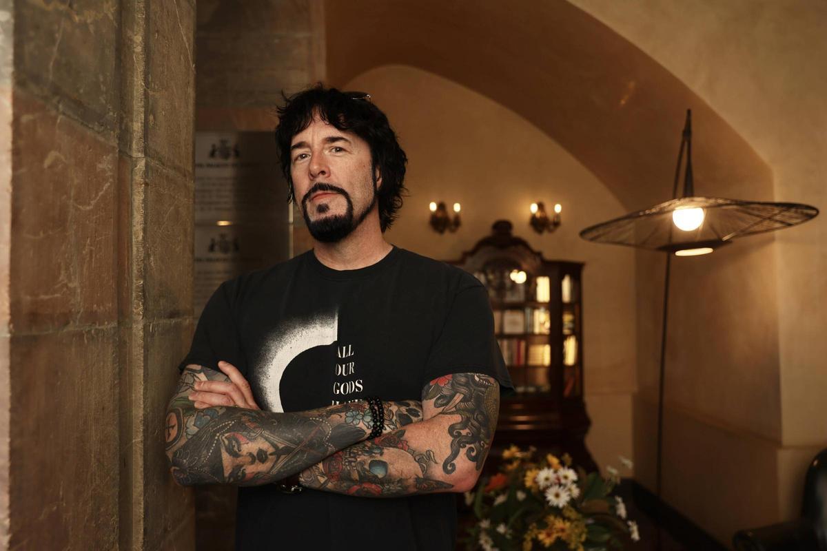 Jay Kristoff, esta tarde, en el hotel Palacio de Avilés